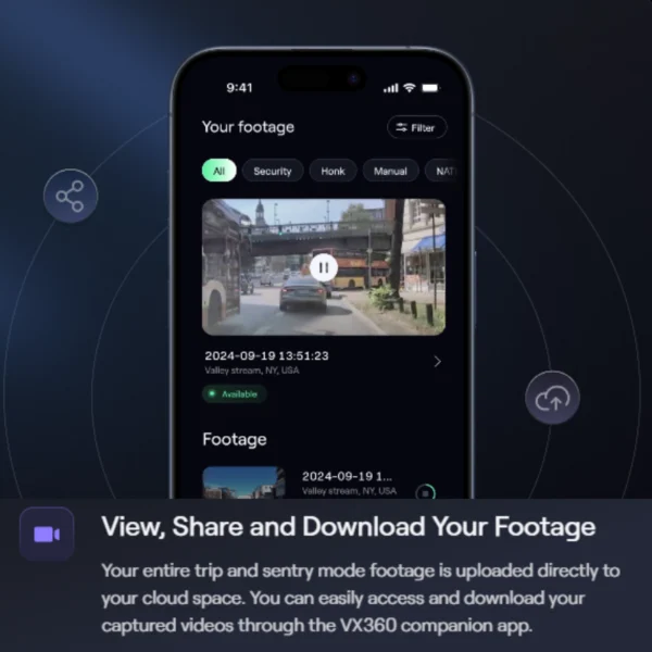 その他 NATIX VX360 NATIX VX360: Access & Monetize Your Tesla Cameras Footage